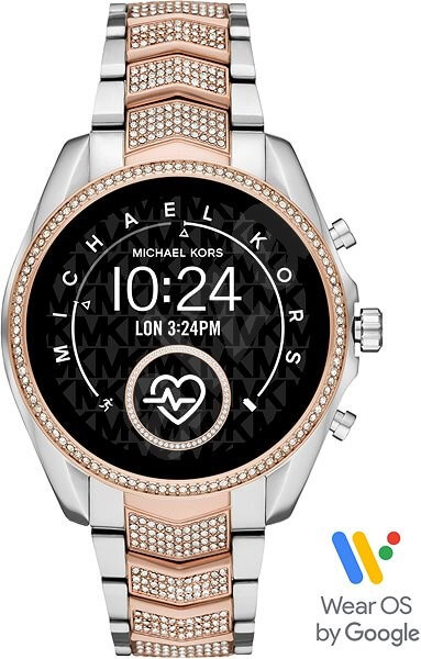 Hodinky Michael Kors Gen5 Bradshaw Pavé RoseGold/Silver Nerezová ocel