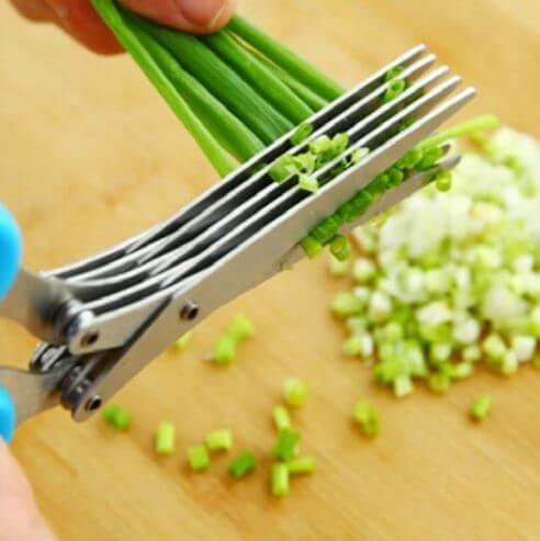 5vrstvé multifunkční kuchyňské nůžky 