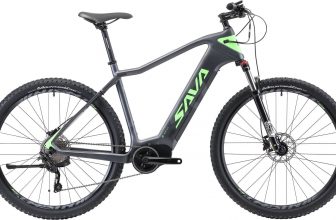 Horské elektrokolo Sava 29" DECK 9.1 grey red recenze