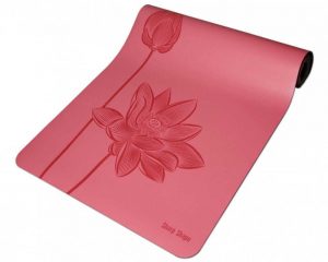 Podložka na jógu Sharp Shape PU Yoga mat Flower