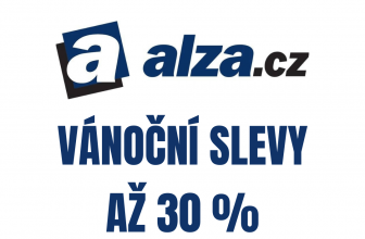 Alza.cz vánoční slevy až 30 % se slevovým kódem