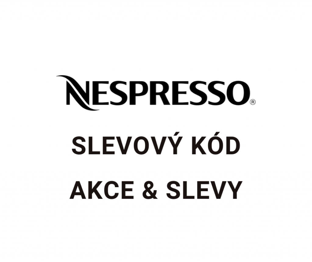 Nespresso slevový kód, akce a slevy