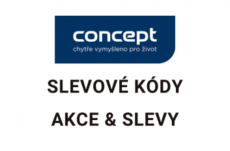 Concept slevový kód, slevy a akce