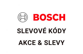 Bosch slevový kód, slevy a akce