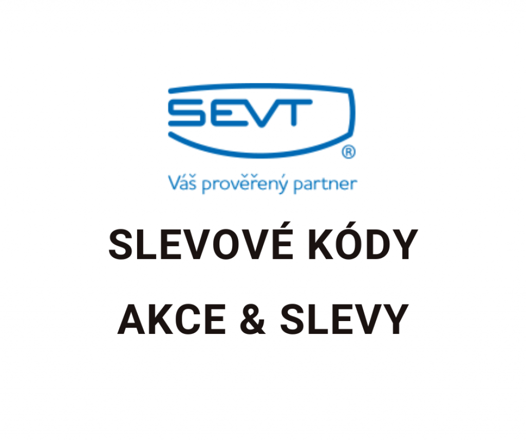 SEVT slevový kód, slevy a akce