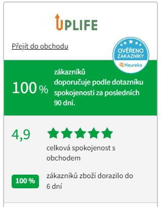 Uplife.cz recenze a zkušenosti - Heureka.cz