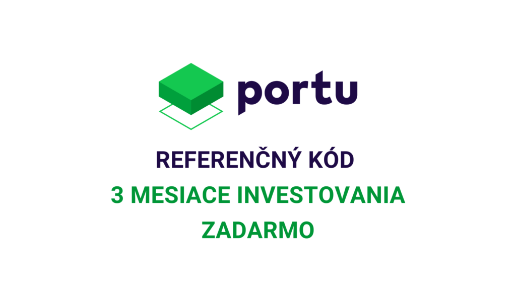 Portu referenčný kód - 3 mesiace investovania zadarmo