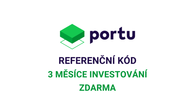 Portu referenční kód - 3 měsíce investování zdarma