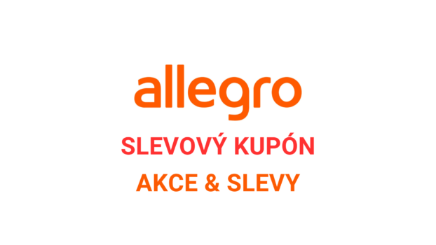 Allegro slevový kupón (kód) - akce a slevy