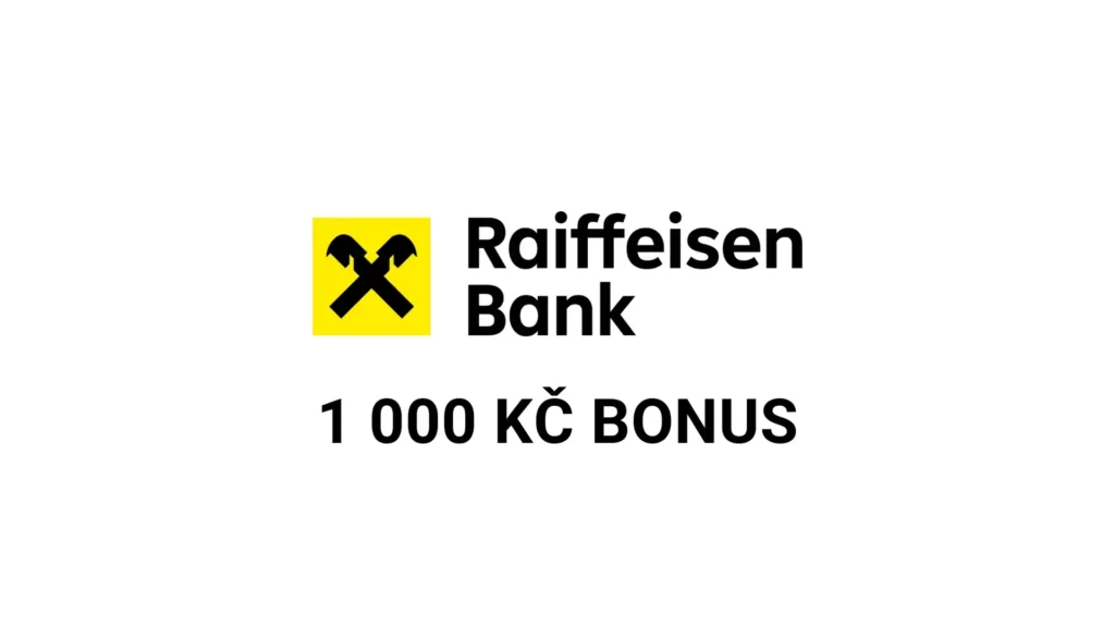 Raiffeisenbank 1000 Kč bonus - Raiffeisenbank akce