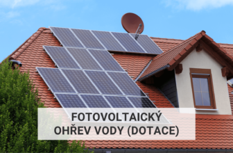 Fotovoltaický ohřev vody dotace 2024