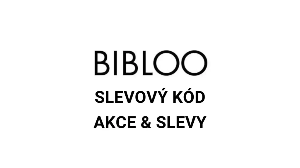 BIBLOO slevový kód (2024)