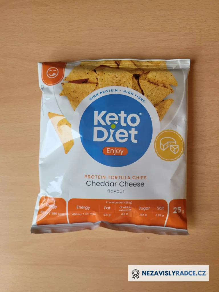 KetoDiet Proteinové Tortilla chipsy recenze a zkušenosti