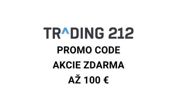 Trading 212 promo code - akcie zdarma až 100 €