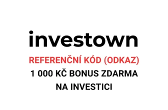Investown referenční kód - bonus 1000 Kč