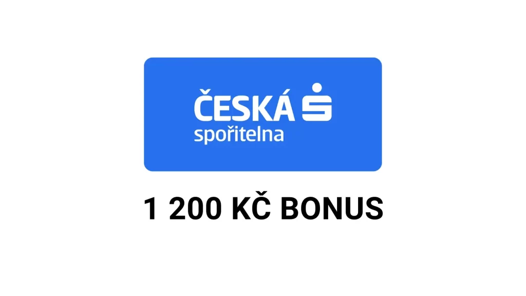 Česká spořitelna bonus za založení účtu