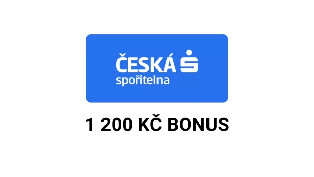 Česká spořitelna bonus za založení účtu