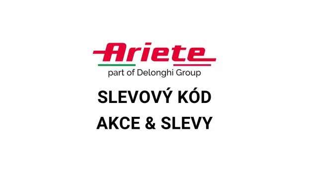 Ariete slevový kód