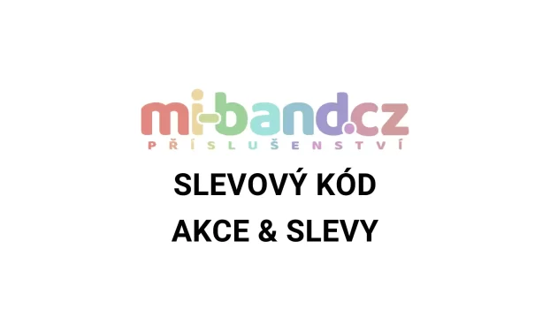 Mi Band slevový kód
