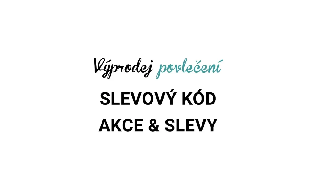 Výprodej povlečení slevový kód