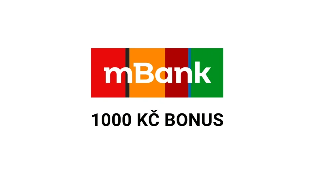 mBank promo kód akce bonus 1000 Kč