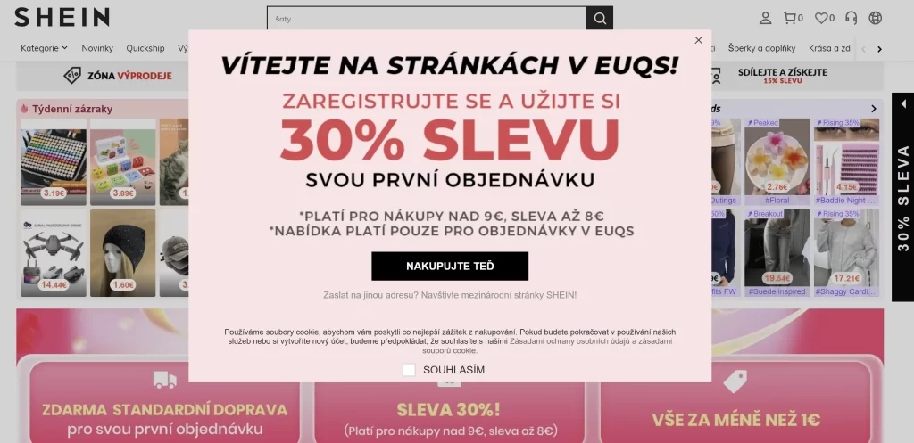 SHEIN sleva