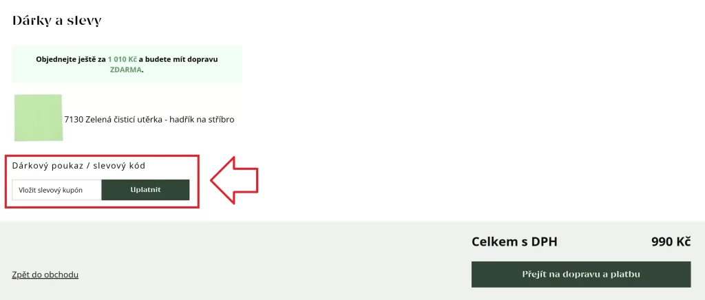 Olivie slevový kupón
