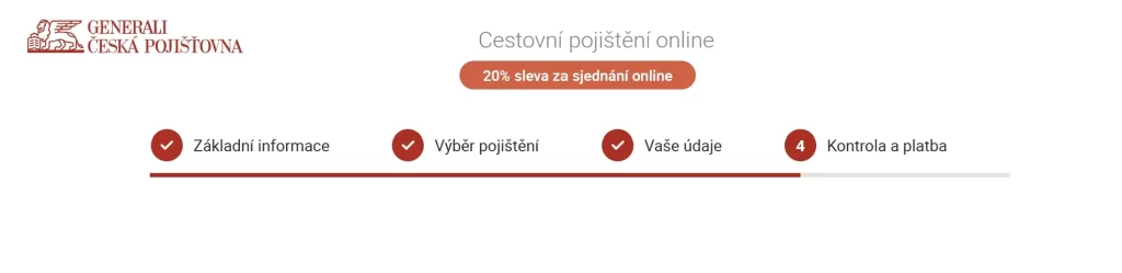 Generali sleva online