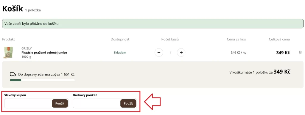 Grizly slevový kupón