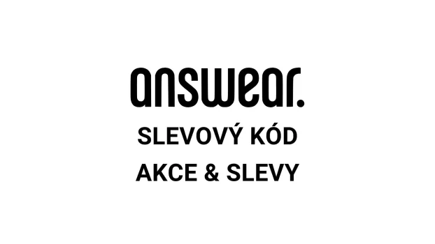 Answear slevový kód