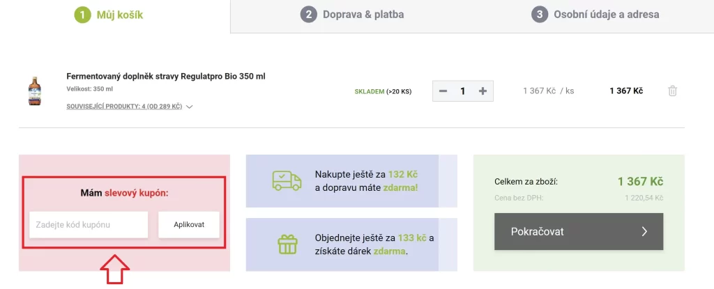 Baron slevový kupón