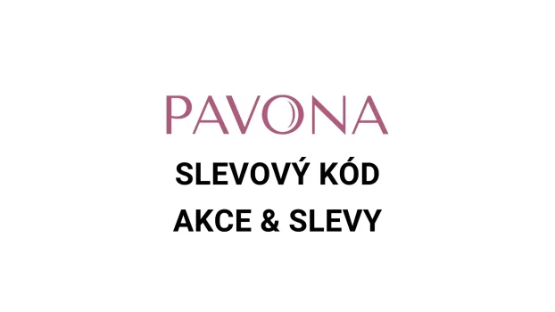 Pavona slevový kód