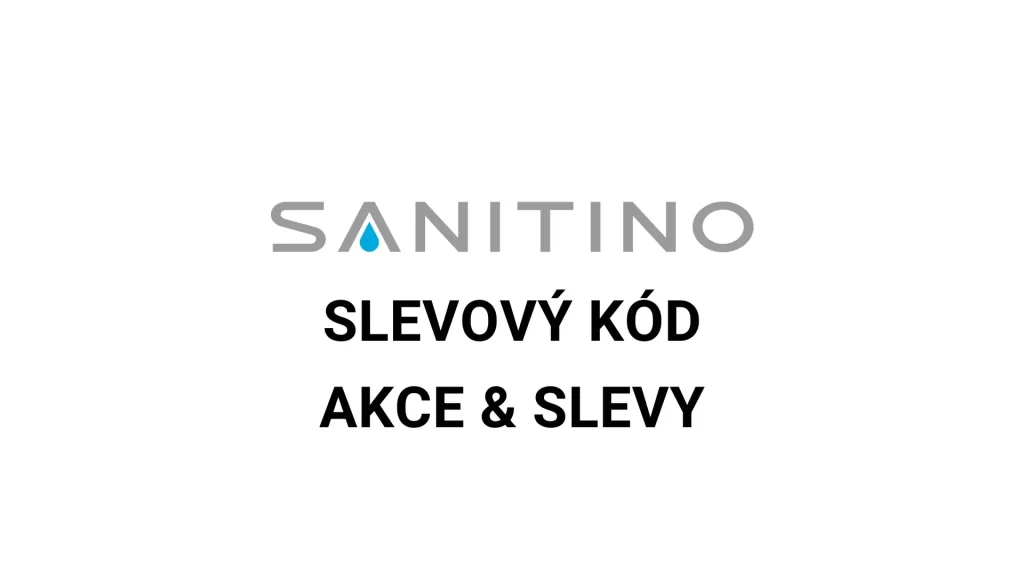 Sanitino slevový kód