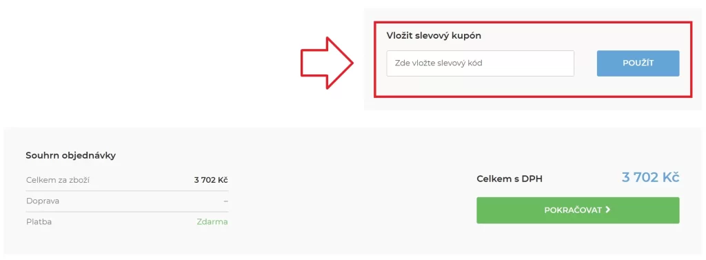 Sanitino slevový kupón