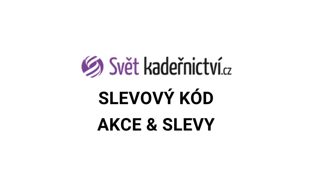 Svět kadeřnictví slevový kód