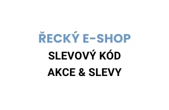 Řecký eshop slevový kód