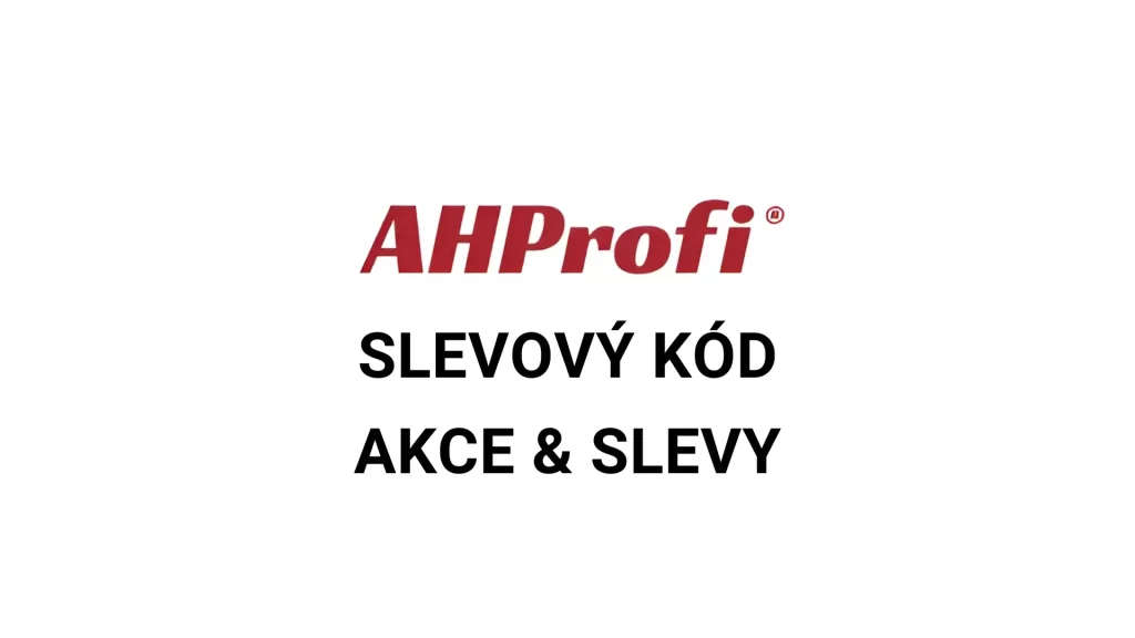 AHProfi slevový kód