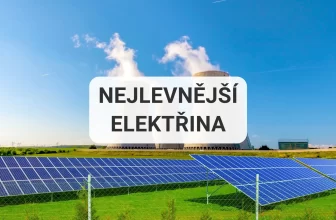 Nejlevnější elektřina
