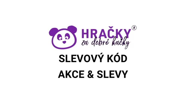 Hračky za dobré kačky slevový kód