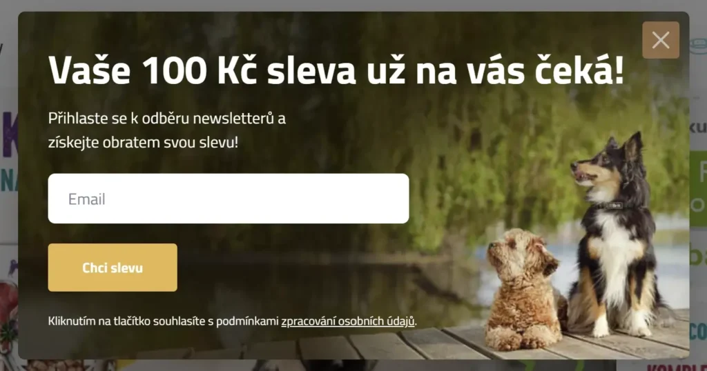Krmivo Brit sleva