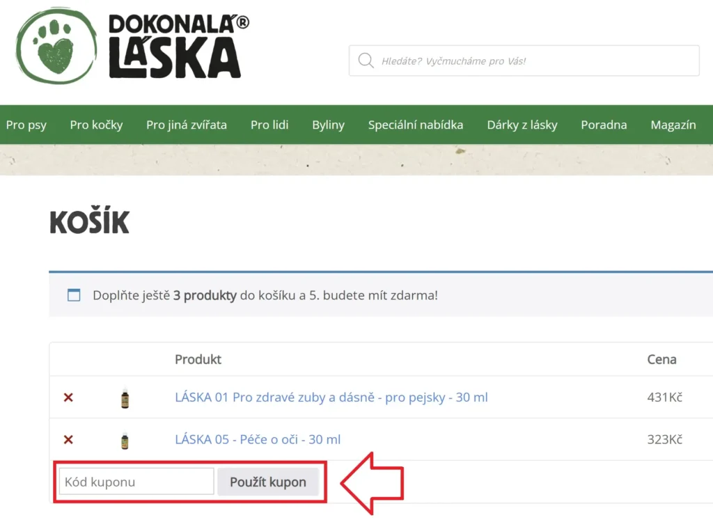 Dokonalá Láska slevový kupón