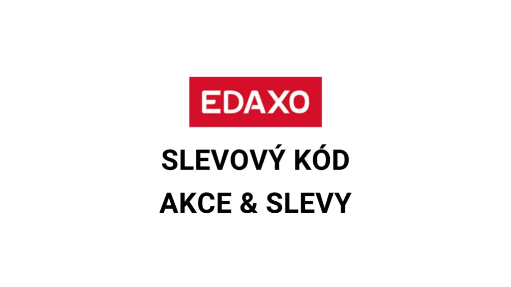 Edaxo slevový kód
