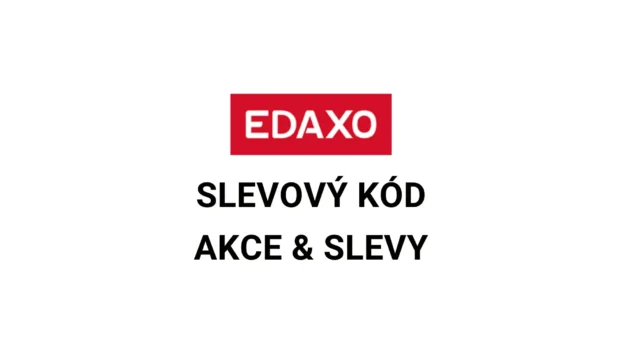Edaxo slevový kód