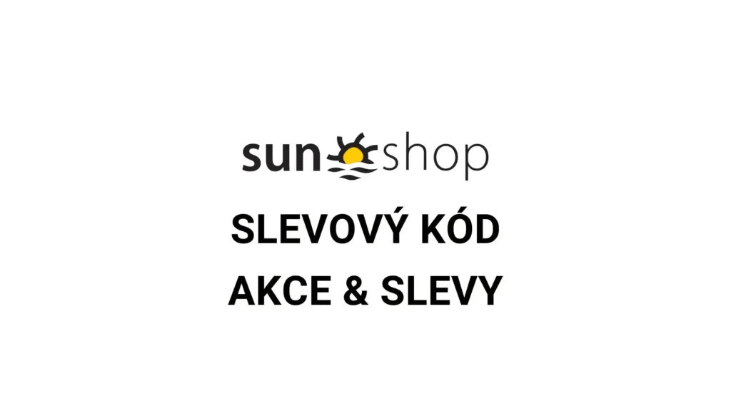 Sunshop slevový kód