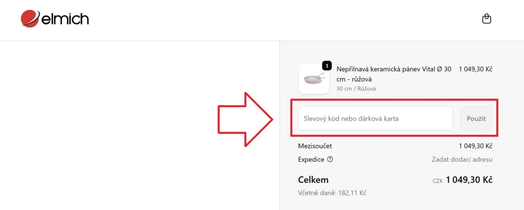 Elmich slevový kupón