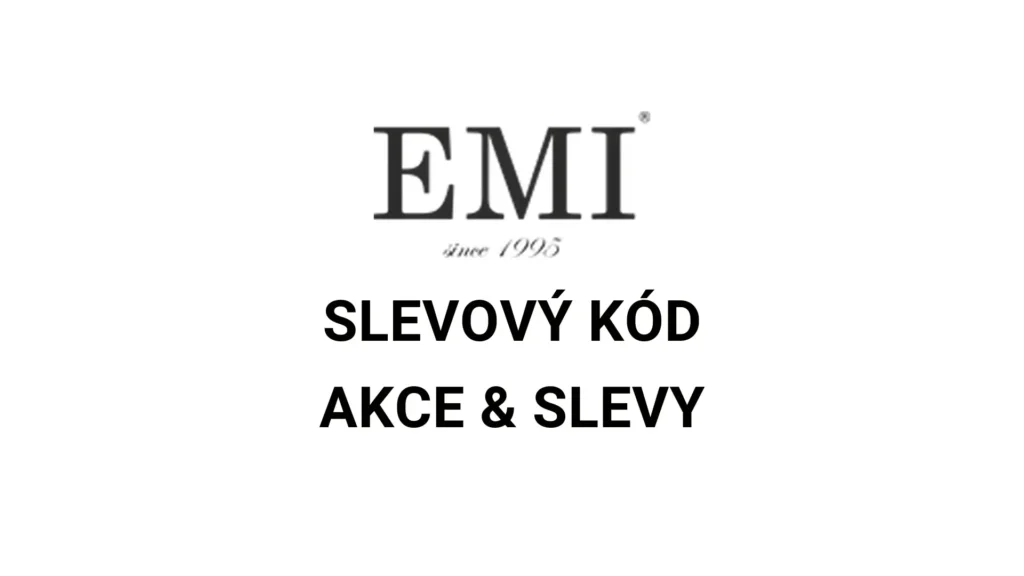 EMI slevový kód