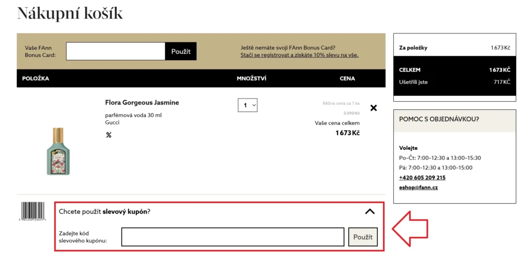 FAnn slevový kupón
