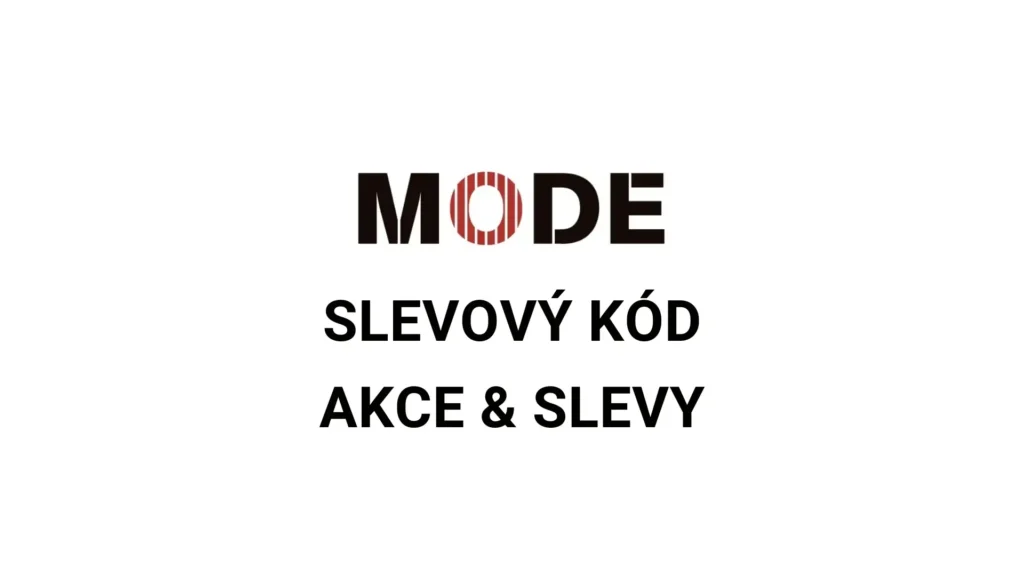 Mode slevový kód