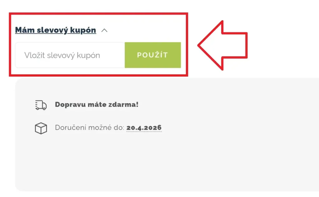 Flystork slevový kupón