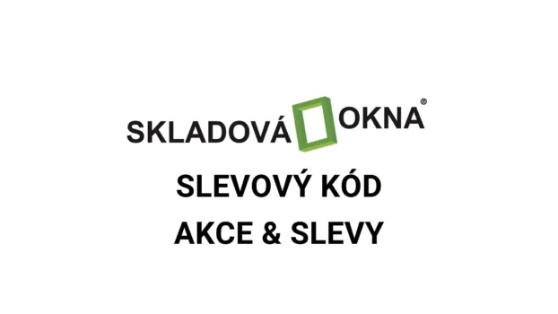 Skladová okna slevový kód